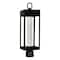 Cwi Lighting Rochester LED Integrated Black Outdoor Lantern Head 1696PT5-1-101 - alternate 5
